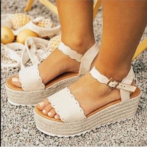 Nude Platform Espadrille